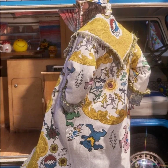 grateful dead yacht blanket jacket (limited edition)